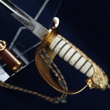 British 1827 Pattern Naval Officers Sword, Early 20th Century by Gieves 9